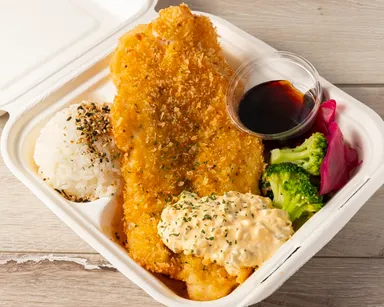 期間限定メニュー マヒマヒフライ