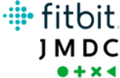 Fitbit, Inc.、株式会社JMDCのロゴ