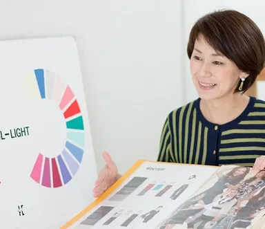 パーソナルカラー診断イメージ
