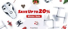 最大20％オフ！パワービジョンウインターセールを開催　水中ドローンPowerRayなどが限定特価！