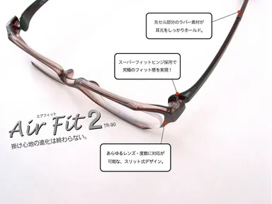 さらに進化した「Air Fit2」