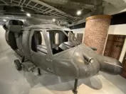 設置された戦闘ヘリ