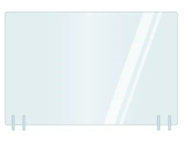 キンコーズ飛沫防止パーテーション