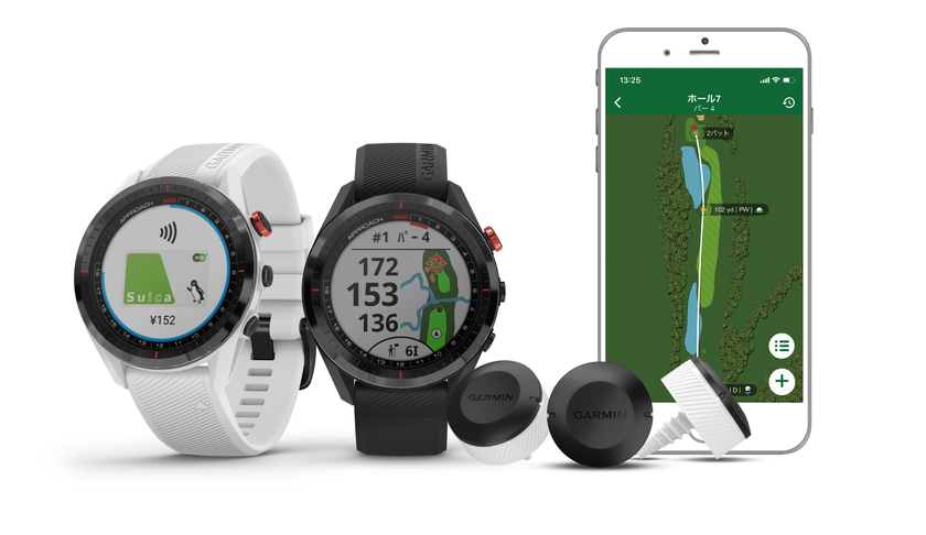 GarminゴルフGPSウォッチ『Approach S62』に『Approach CT10』＊3 ...