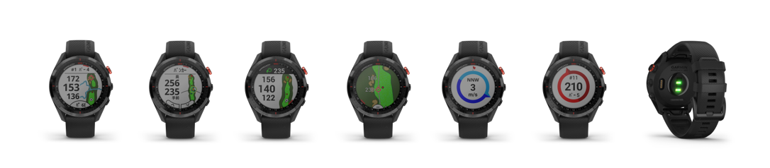 GarminゴルフGPSウォッチ『Approach S62』に『Approach CT10』＊3 