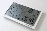 MAG大型タイマータイムスケール　時計モード(カレンダー・温湿度表示)