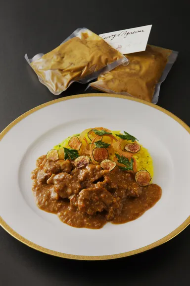 仔羊のカレー煮込み