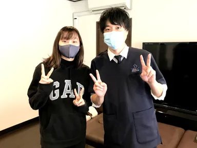 スタッフ高橋と利用者様