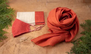 茜染め「緋色」ひいろ