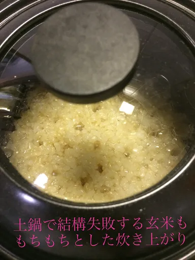 白米はもちろん玄米も美味しく