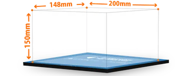 造形サイズ(プラットフォーム)