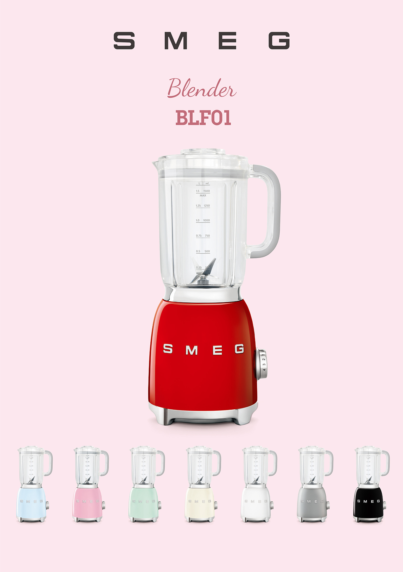 1948年創業、イタリア老舗キッチン家電ブランド「SMEG」が日本に初上陸 