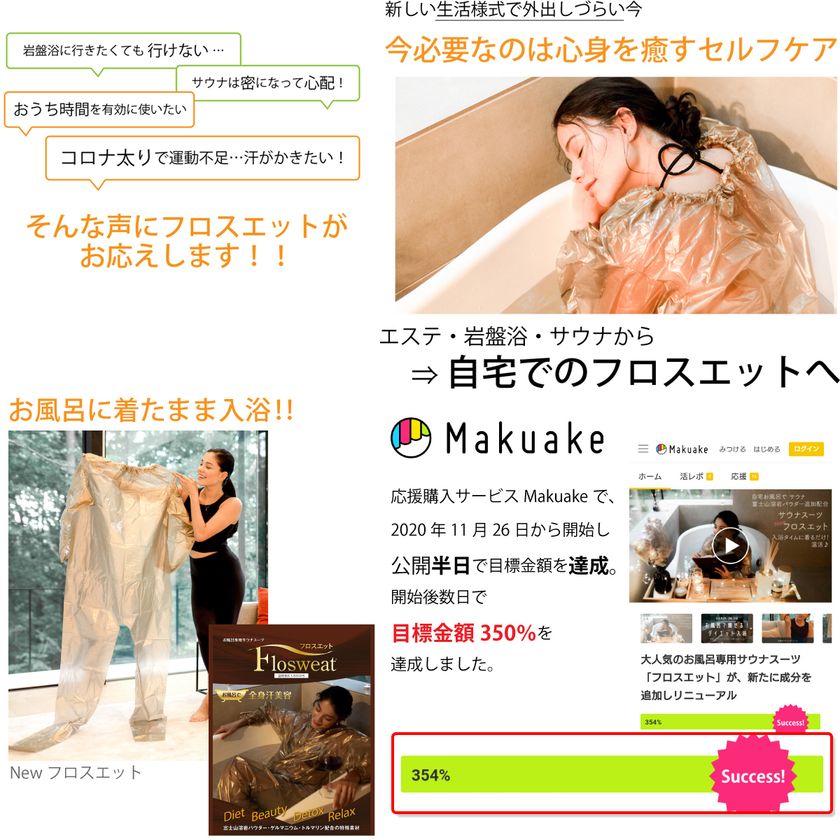 全く新しいコロナ対策 お風呂専用サウナスーツnewフロスエット 12月15日発売 特殊フィルムが肌に密着 ダイエット デトックス効果に期待 株式会社 光研のプレスリリース 全く新しいコロナ対策 お風呂専用サウナスーツnewフロスエット 12月15日発売 特殊フィルムが肌に密着 ダイエット デトックス効果に期待 株式会社 光研のプレスリリース