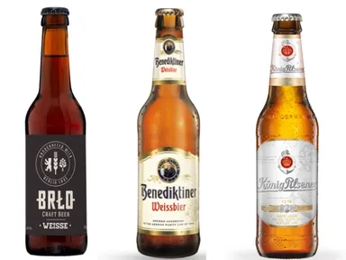 ドイツは3種類のビールが届く