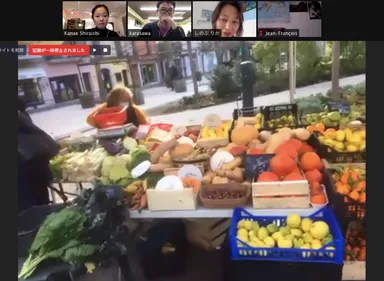 南仏ヴァンスのマルシェ