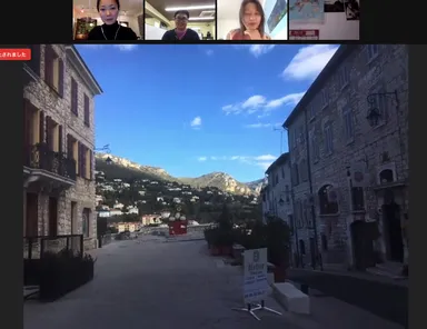 南仏らしい青空