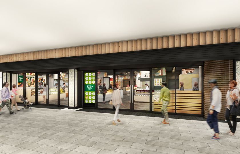 東急池上線池上駅の改札を出てすぐ！
３月下旬にオープンする「エトモ池上」に
「池上 東急フードショースライス」を出店
