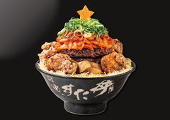 極楽肉ニクにくツリーすた丼　1,690円(税込)