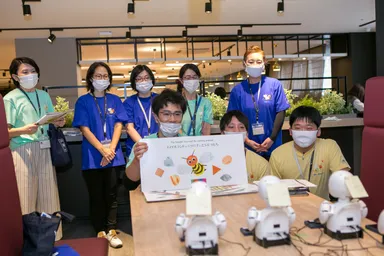 オリジナル絵本の読み聞かせ