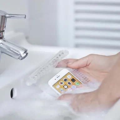 そのまま丸洗いできます