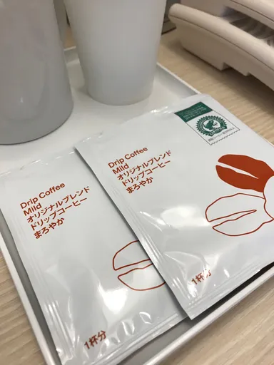 コーヒー2杯つき