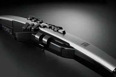 アルミパネルがアクセントになったデザイン