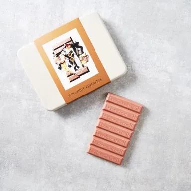 Tablette de chocolat COCONUT PINEAPPLE(ココナッツ＆パイナップル)
