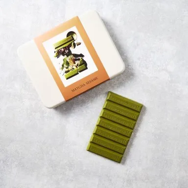 Tablette de chocolat MATCHA SESAME(抹茶＆胡麻)