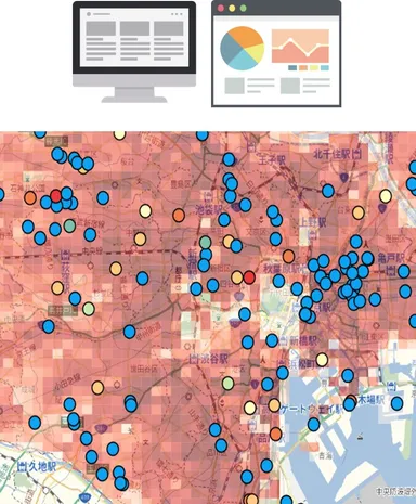 【エリアマーケティングでの利用イメージ】