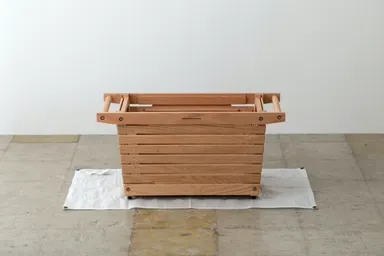 グランドシートの使用イメージ(Mサイズ使用時)