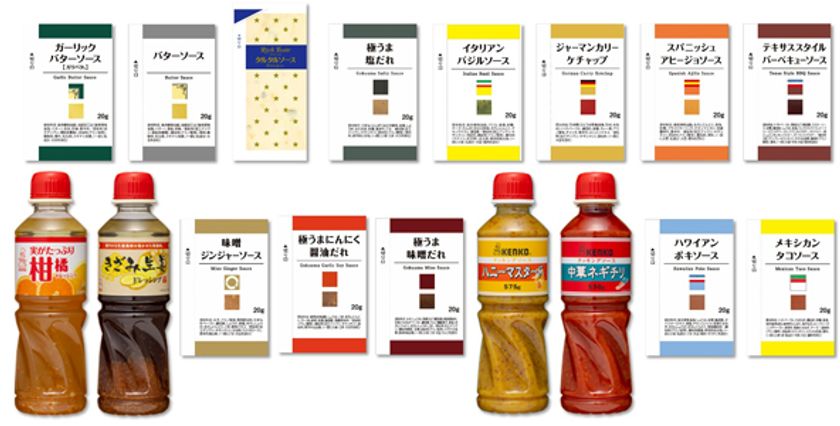 ケンコーマヨネーズが定番人気の17品を小容量化！テイクアウト需要や食品ロス削減に対応｜ケンコーマヨネーズ株式会社のプレスリリース