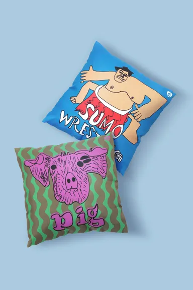 MIRACLE SUMO CUSHION MIRACLE PIG CUSHION 各￥7,800