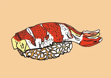 寿司シリーズ 「エビ」(2020年)