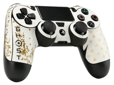 「Ghost of Tsushima スキンシール for DUALSHOCK(R)4」 貼り付け後イメージ
