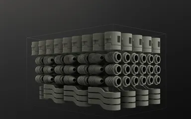 複数部品造形イメージ