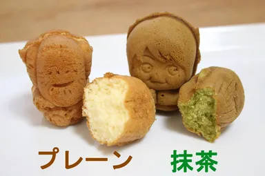 プレーン味と抹茶味