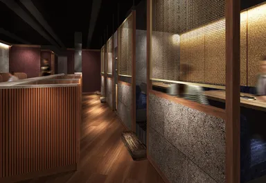 店内　テーブル席