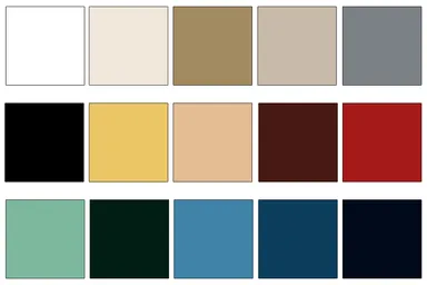 パネルカラー15色