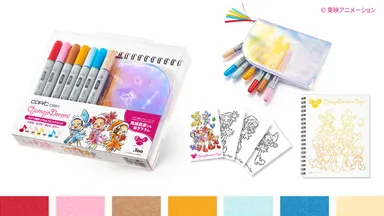 おジャ魔女どれみ コピックセット どれみ・はづき・あいこカラー