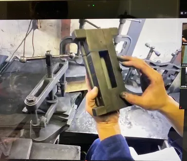 オンラインでの製造現場見学