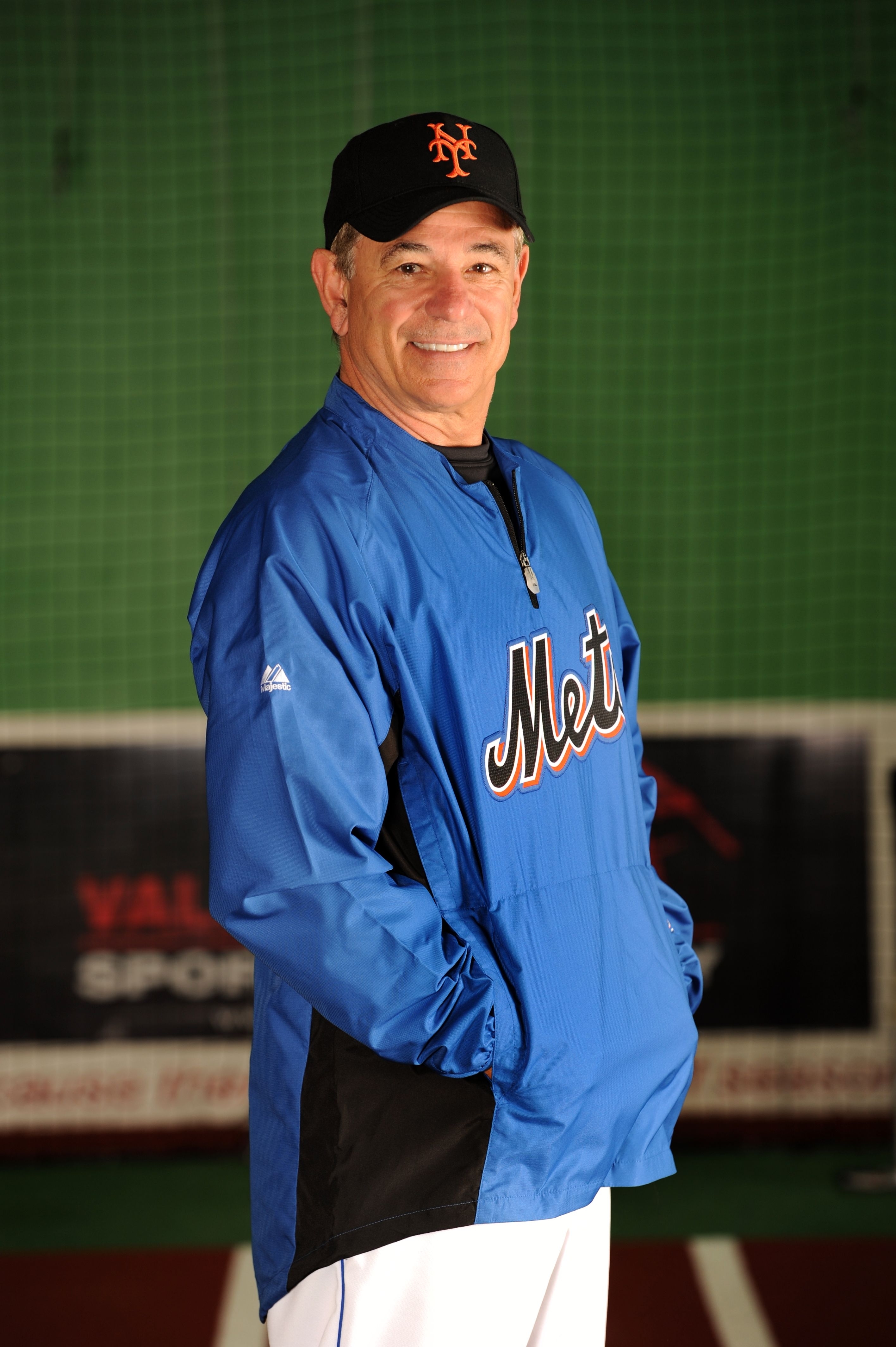 NEWYORK Mets USA製　ゲームシャツ　ユニフォーム　バレンタイン監督