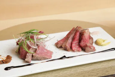 国産黒毛和牛希少部位2種食べ比べ