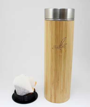 ティーバッグホルダーとボトル