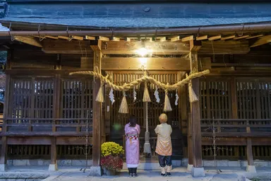 鬼滅キャラの参拝者