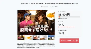 クラウドファンディング挑戦中