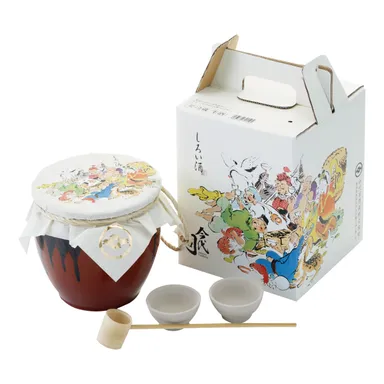 開運招福 しろい酒 純米吟醸 1,800mlカメ入り