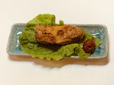 博多地鶏炙り焼580円