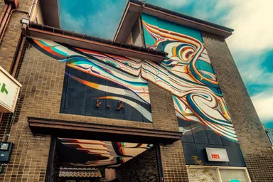 とゞ兵ウォールアート