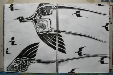 ドローイングカバンスケッチ(リターン)