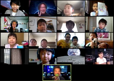 ASTRAX KIDS講座の一場面